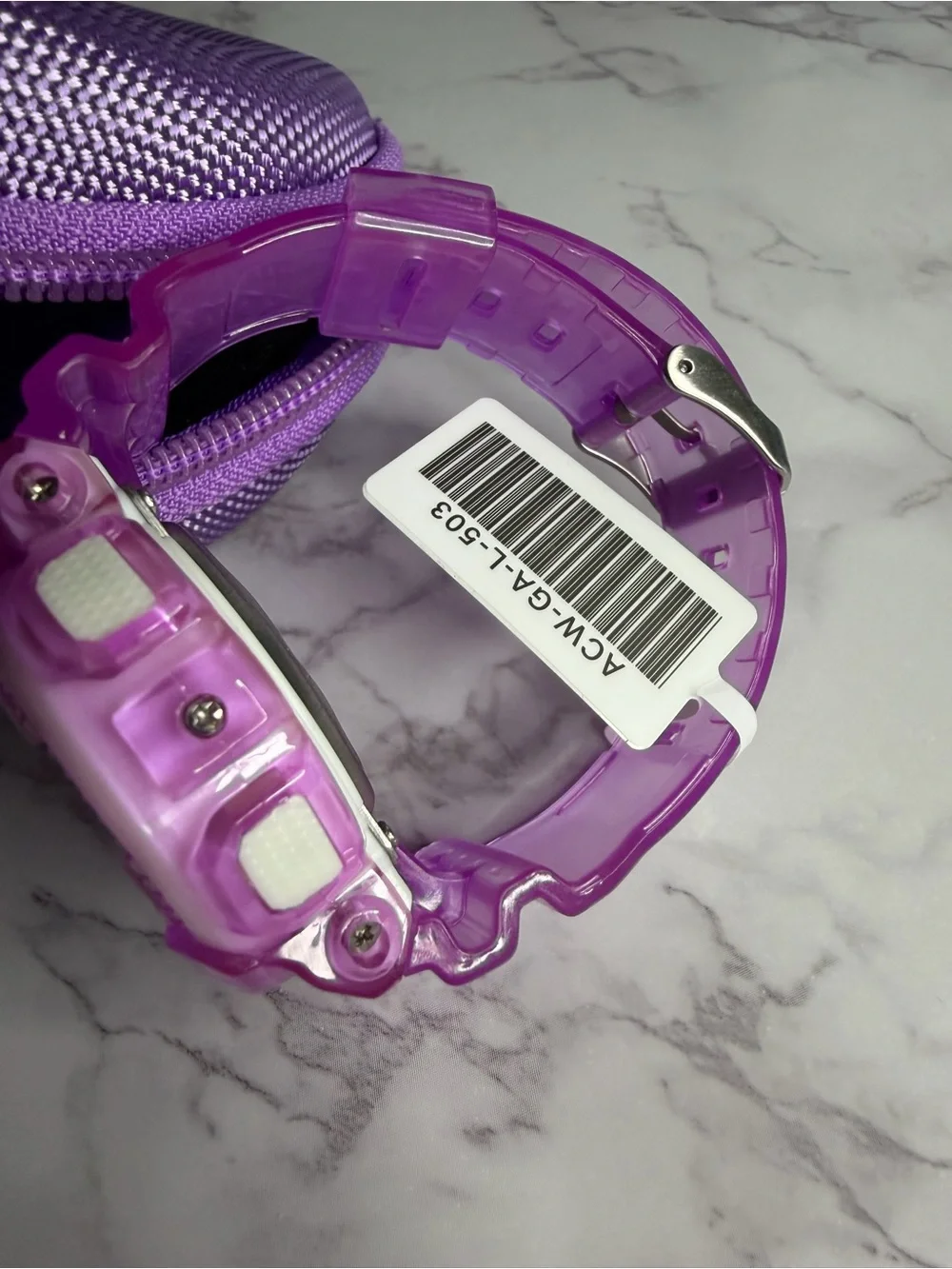 Invicta Activa Digital Watch & Case Bundle (purple)
